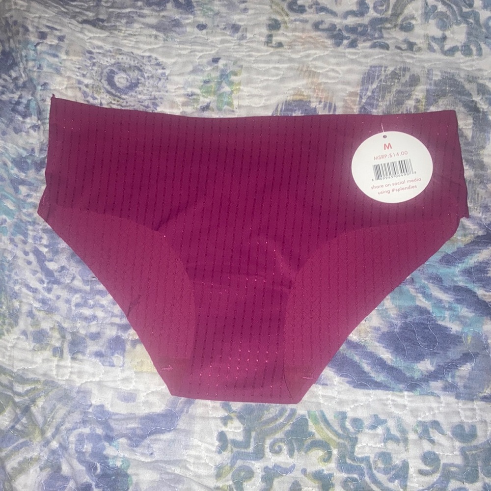 Splendies Magenta Fuchsia Pink Undies Panties - Size Medium - BNWT